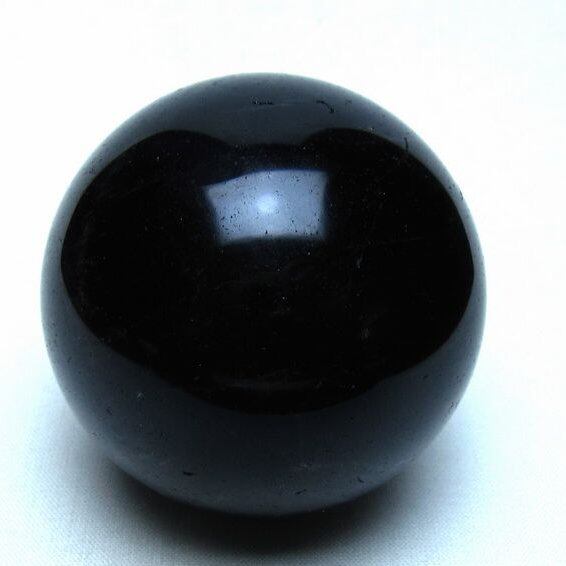 モリオン 黒水晶 丸玉 59mm 一点物 151-9587