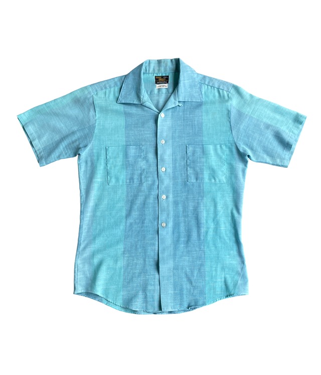 Vintage 50s loop collar shirt -Sears-