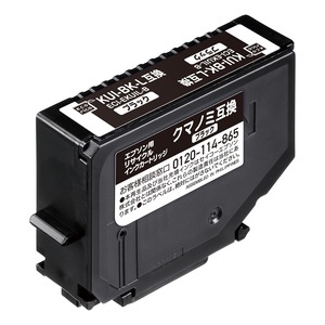 【人気】エコリカ エプソン KUI-BK-L対応リサイクルインク ブラック ESP-EKUIL-B 残量表示対応