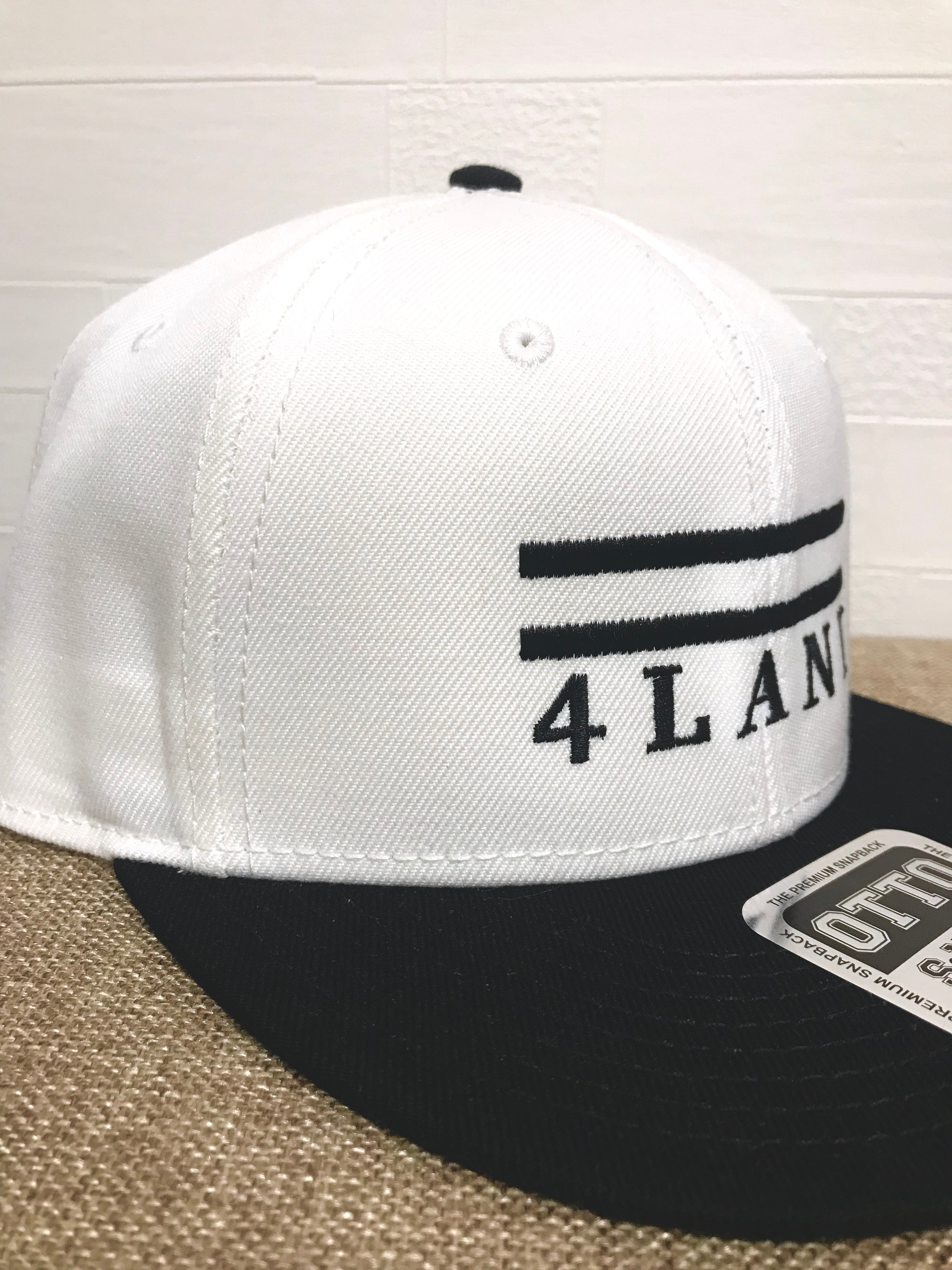 4LANIベースボールCAP（白&黒） | 4LANI