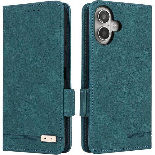 iPhone 16 ケース 手帳型 ストラップ 同梱 適用 iPhone16 ケース アイフォン 16 アイフォン16 スマホケース iPhone16ケース アイホン16 アイホン 16 手帳型 いphone16 case Heofuixt スタンド カバー カード カード入れ ストラップ カードケース スマホケース ストライプ マグネット ケース 携帯ケース つや消し レトロ グリーン 3384