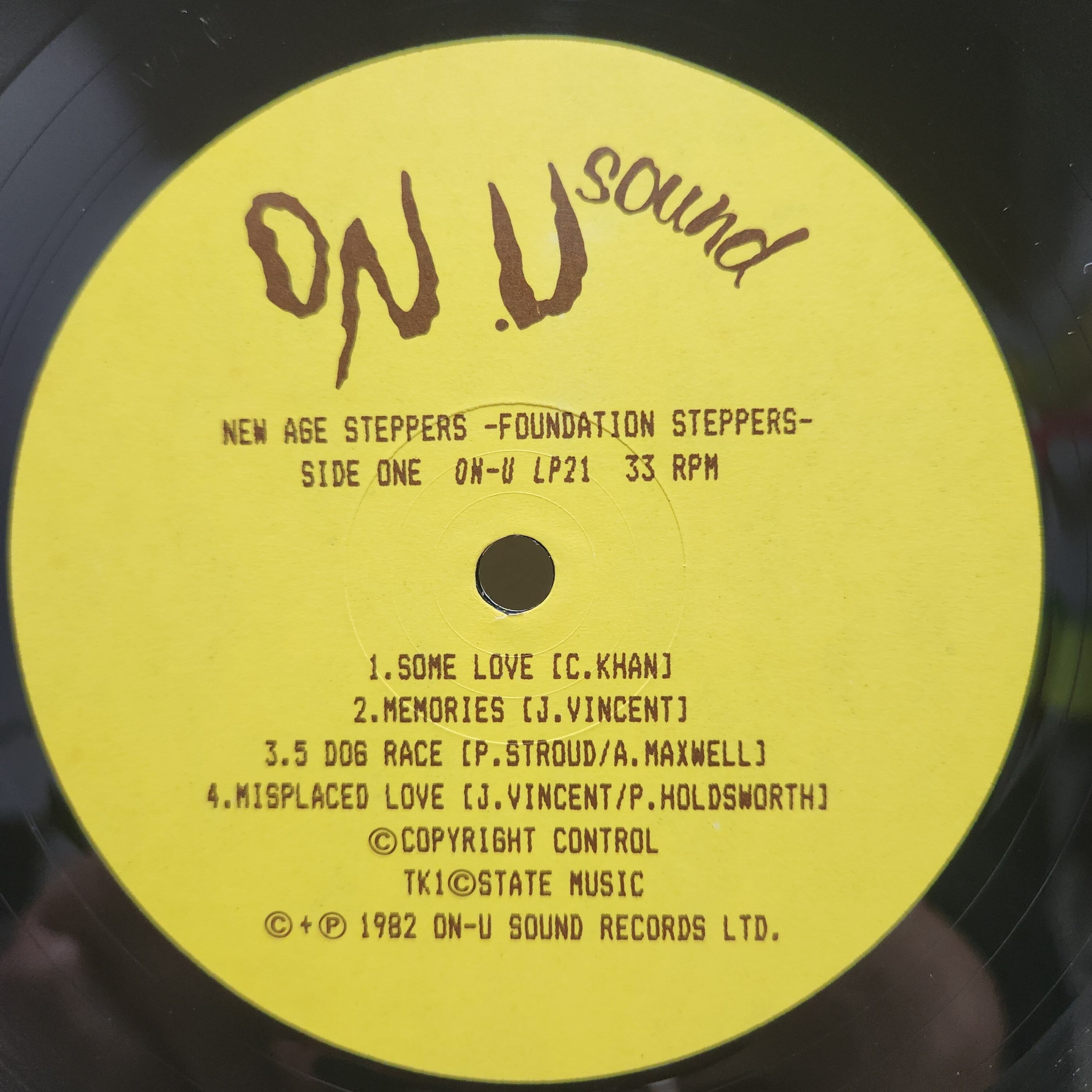 New Age Steppers / Foundation Steppers [ON-U LP 21] - 画像3