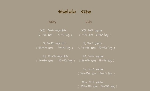 [即納S]≪thelala≫tree bear suit (baby)6 ivory