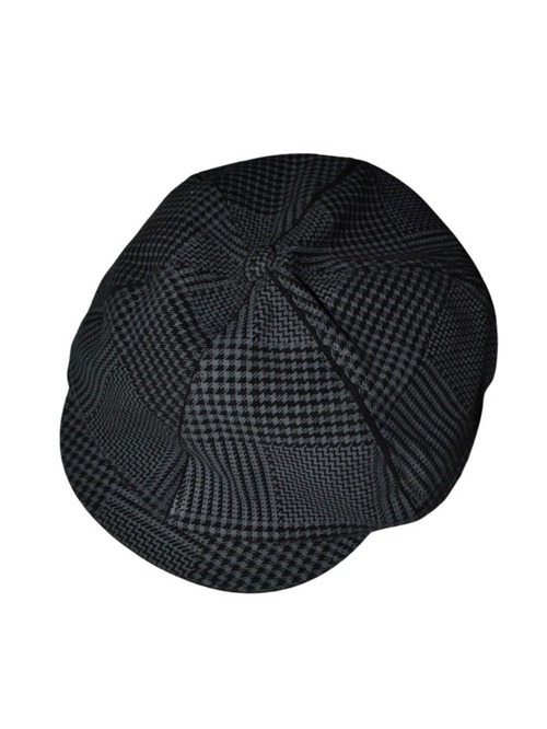 DoReMi Unique Series – Gray Houndstooth Newsboy Cap
