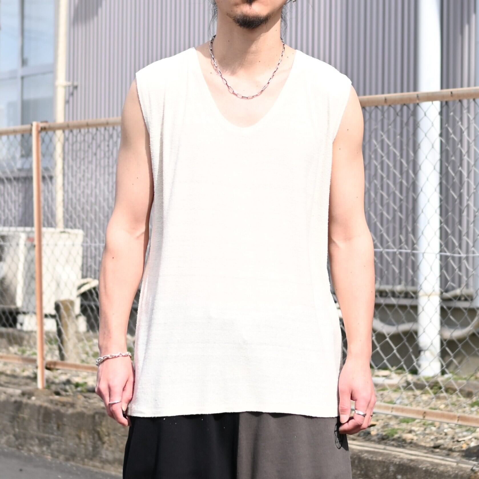 【blurhms 別注】CO/SILK NEP SLEEVELESS SILENCE / Nep Silk Sleeveless Knit | GANKO