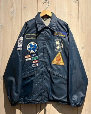 【a.k.a.C.a.k.a vintage】70's〜80's “Dunbrooke” Wappen Custom Vintage Coach Jacket