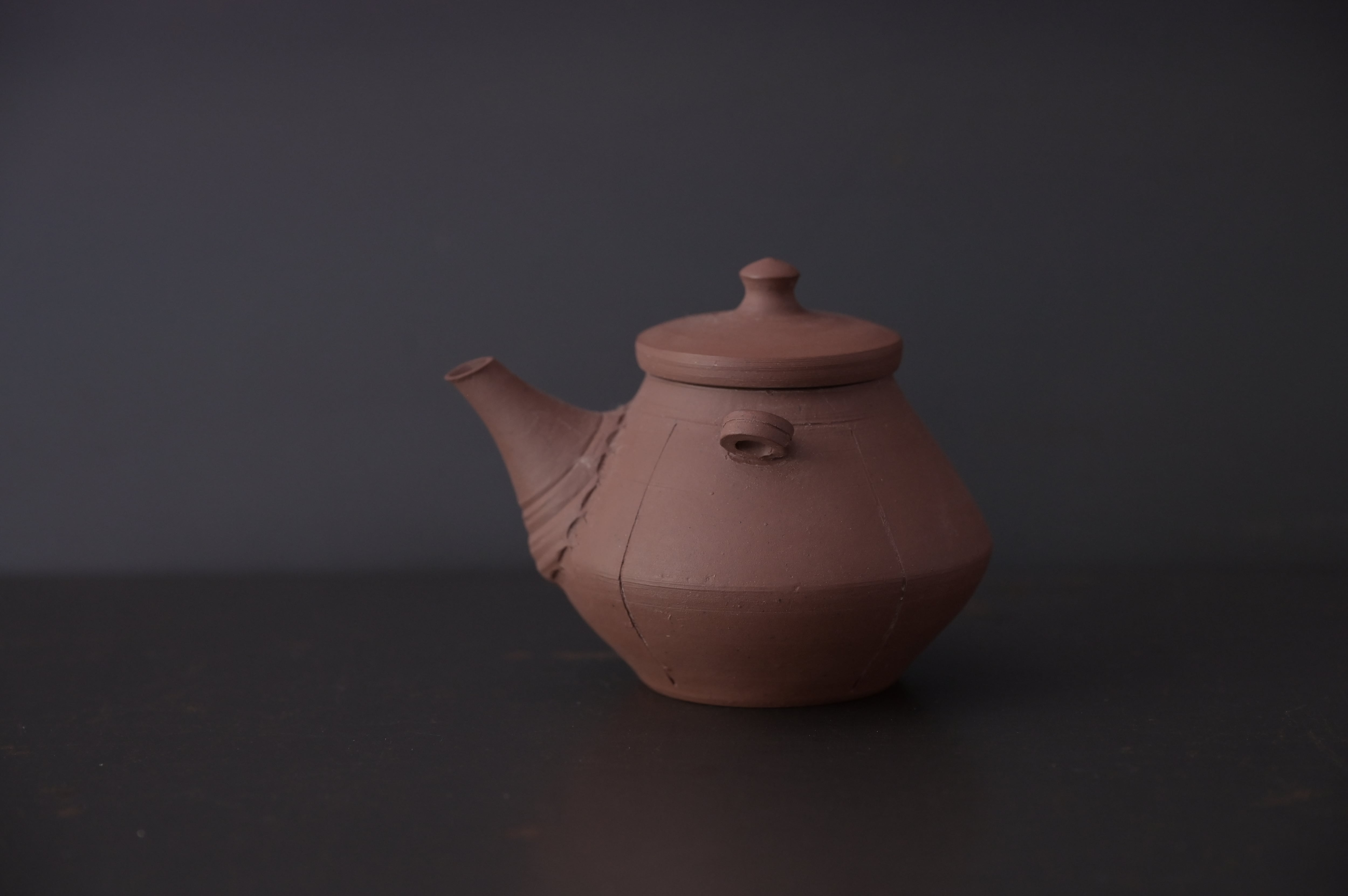 谷川仁 朱泥茶銚