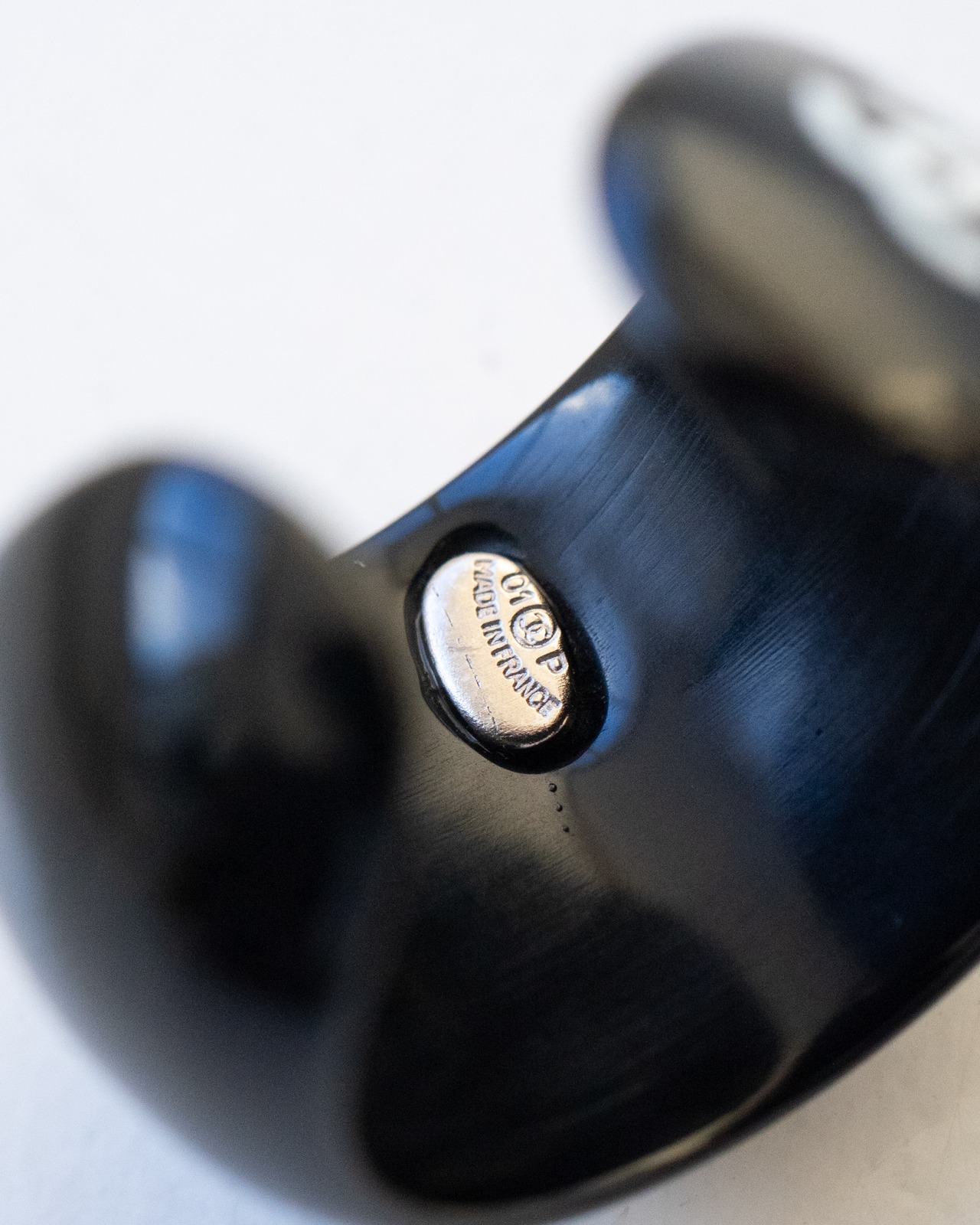 〈CHANEL〉Coco plus check ring 2001SS