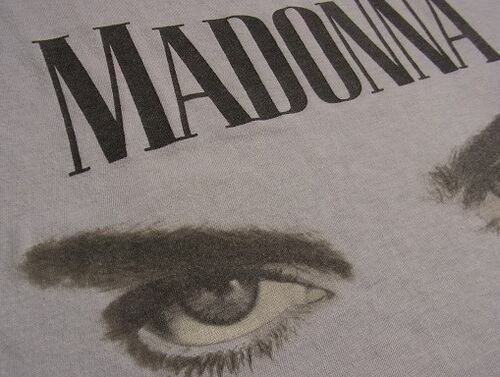 80's MADONNA WHO'S THAT GIRL WORLD TOUR 1987 ヴィンテージ Tシャツ