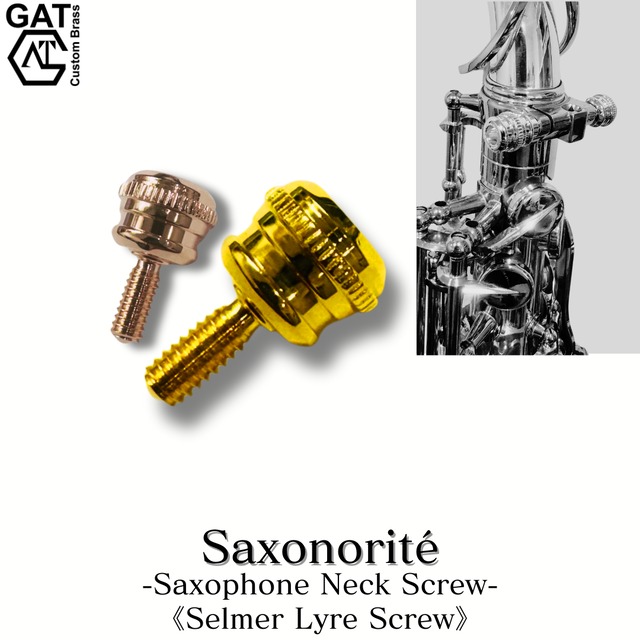 サクソフォンネックスクリュー“Saxonorité”-Selmer Lyre Screw-