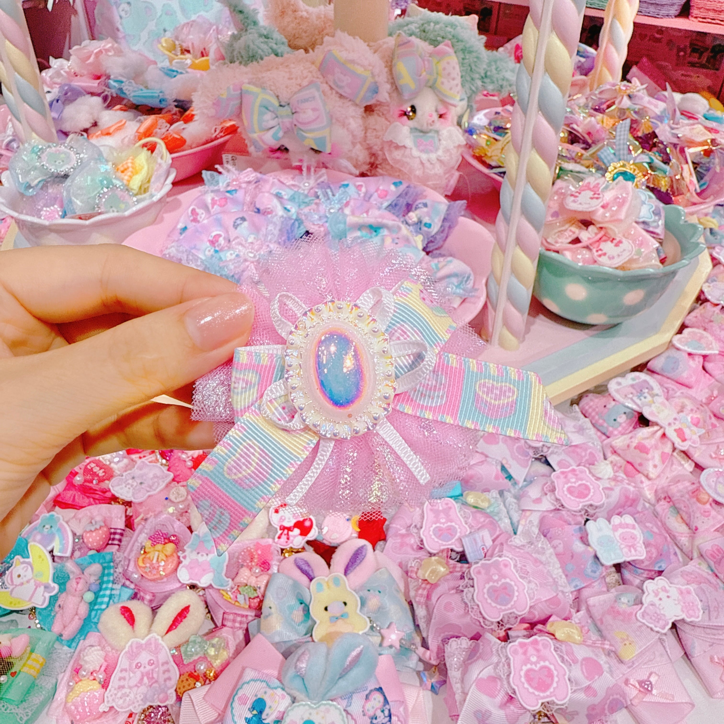 【F7】54-74ヘアクリップ