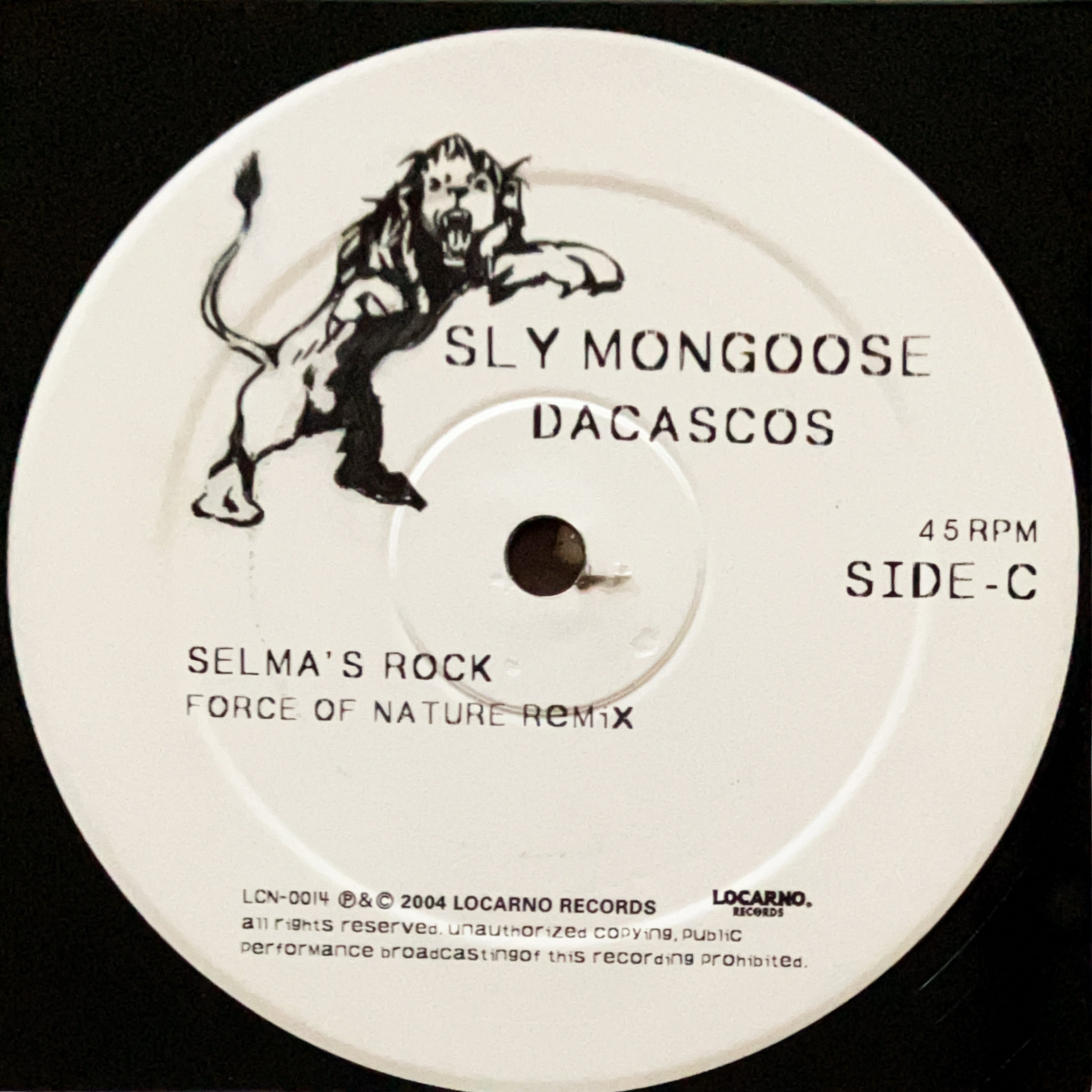 12”×2】Sly Mongoose / Dacascos (Locarno Records) (LCN-0014