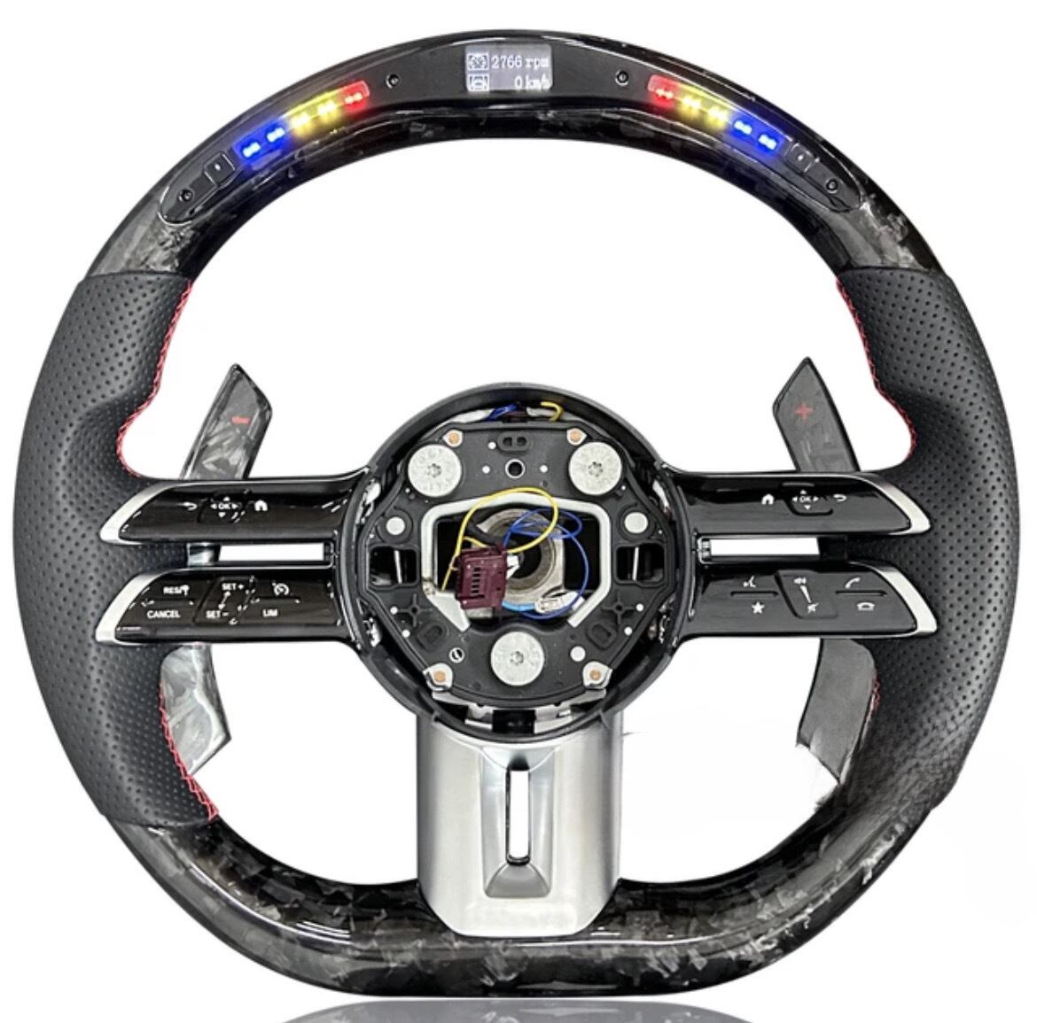 MercedesBenz】メルセデスベンツ用 ステアリング LED rpm メルセデス