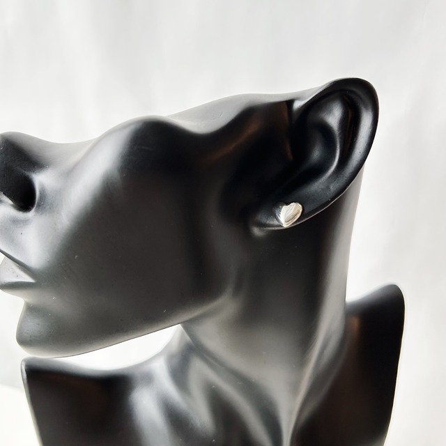 【T7045】Tiffany&Co. クッションハートピアス/silver925/ティファニー/ピアス