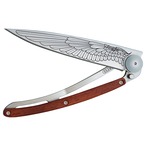 【deejo】Pocket Knife　tatoos 37g WING-CORALWOOD