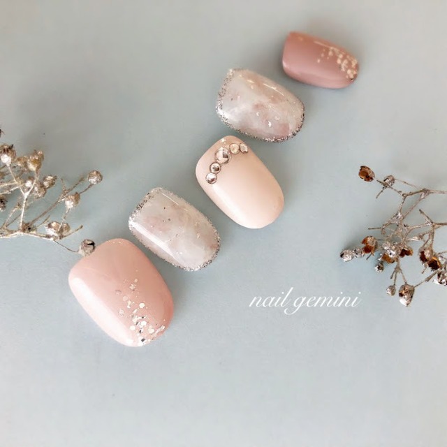 エレガントマーブルなブライダルネイル ネイルチップ ネイルチップのオーダー販売 ネイルショップ ジェミニ エレガントマーブルなブライダルネイル ネイルチップ ネイルチップのオーダー販売 ネイルショップ ジェミニ