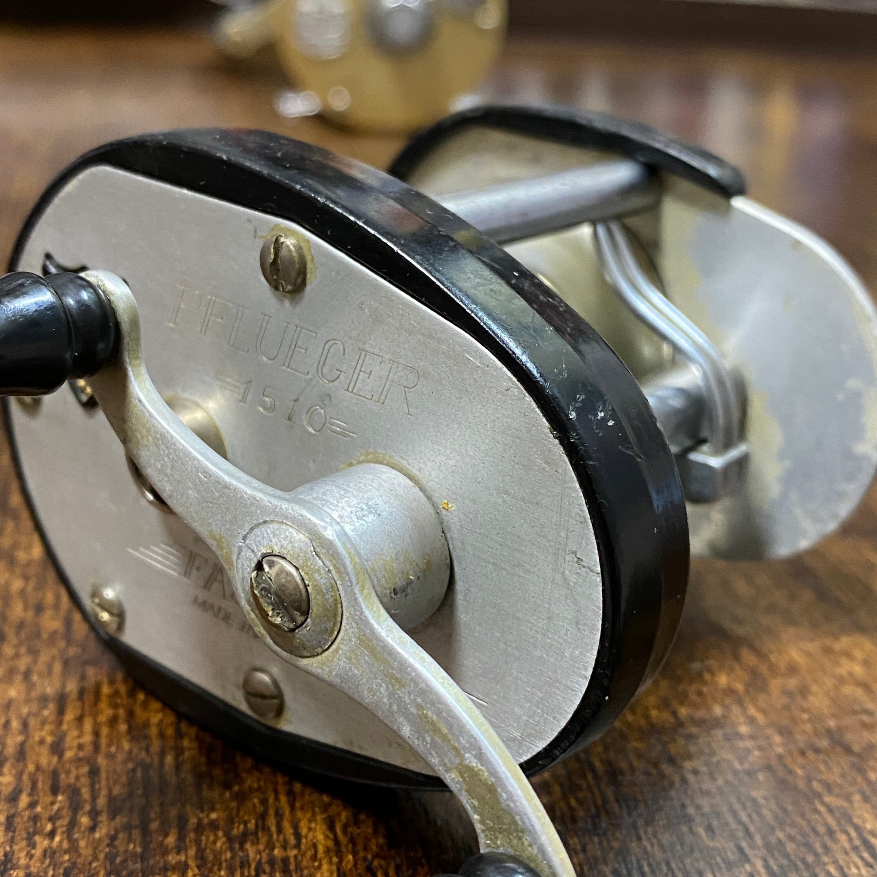 50s PFLUEGER 1510 FAS-KAST メンテ済/ オールドフルーガー ファス