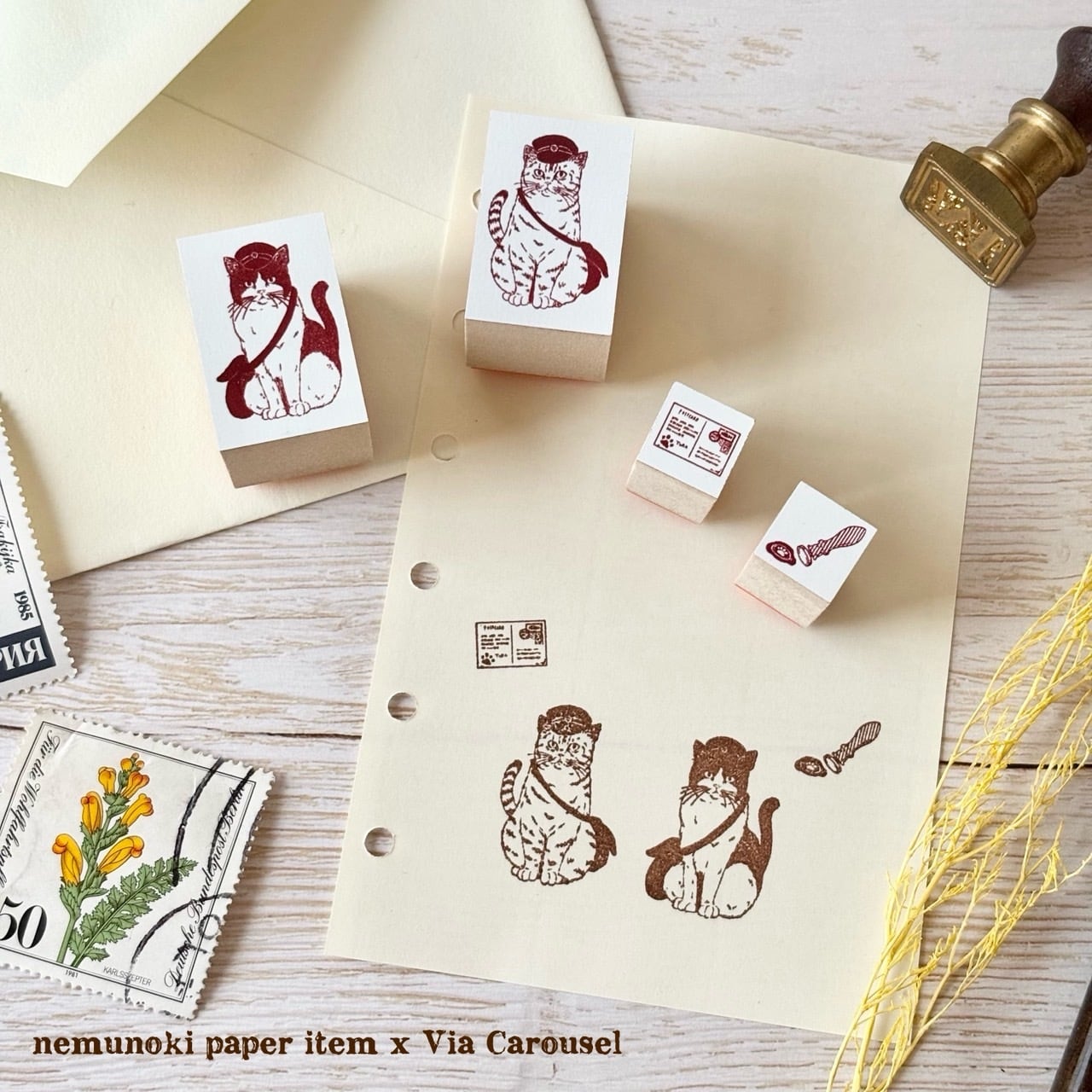 Via Carousel×nemunoki | nemunoki paper item