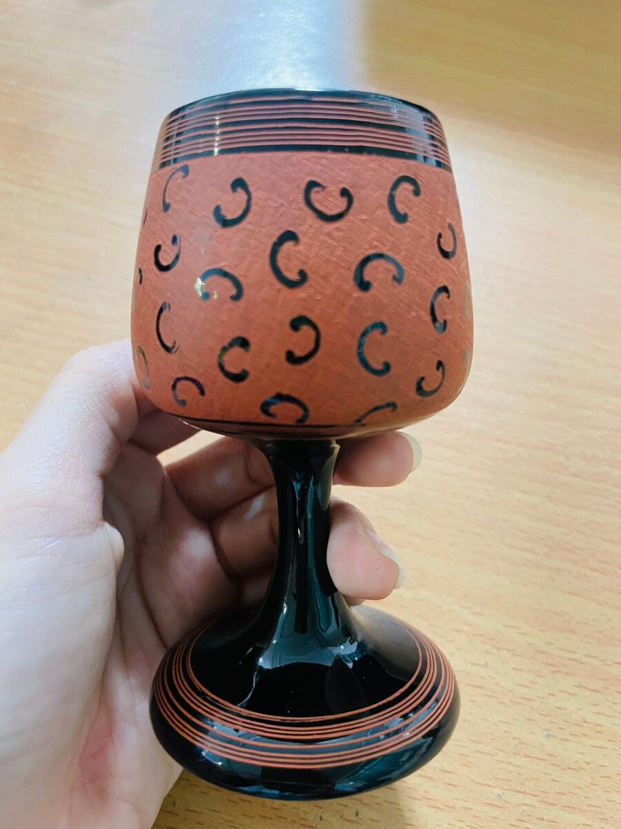 林みちよ　銀彩　ペアカップ　湯呑み　陶芸 林みちよ 銀彩 ペアカップ 湯呑み