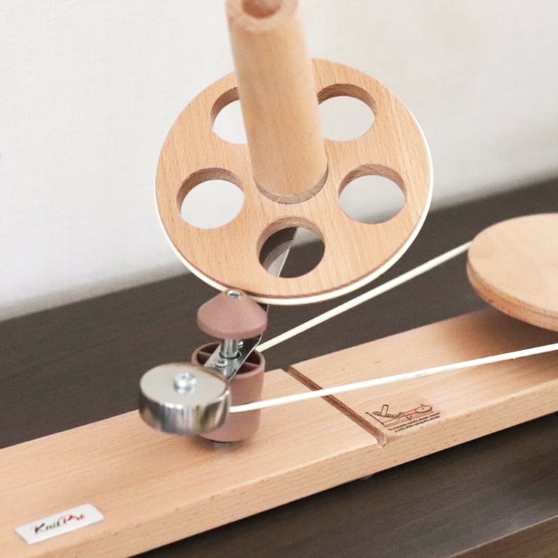 Knitpro 木製 玉巻き器 【Natural】 | IRODORI YARN | 手染め毛糸専門店