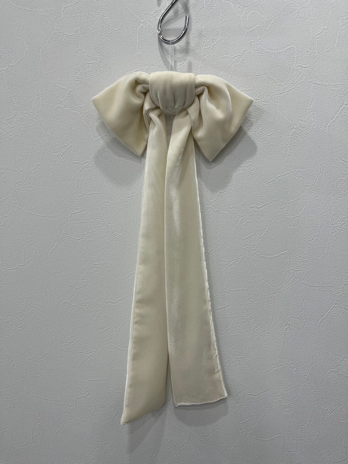 fetico VELVET BOW HAIR CLIP リボン