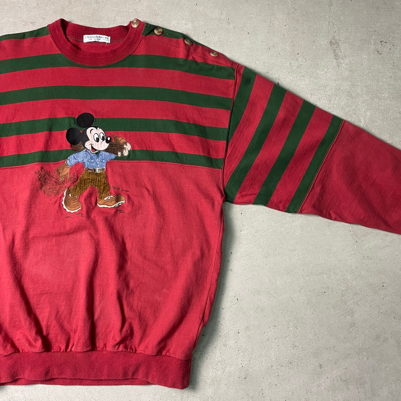 90年代 Walt Disney ディズニー ミッキーマウス スウェットシャツ