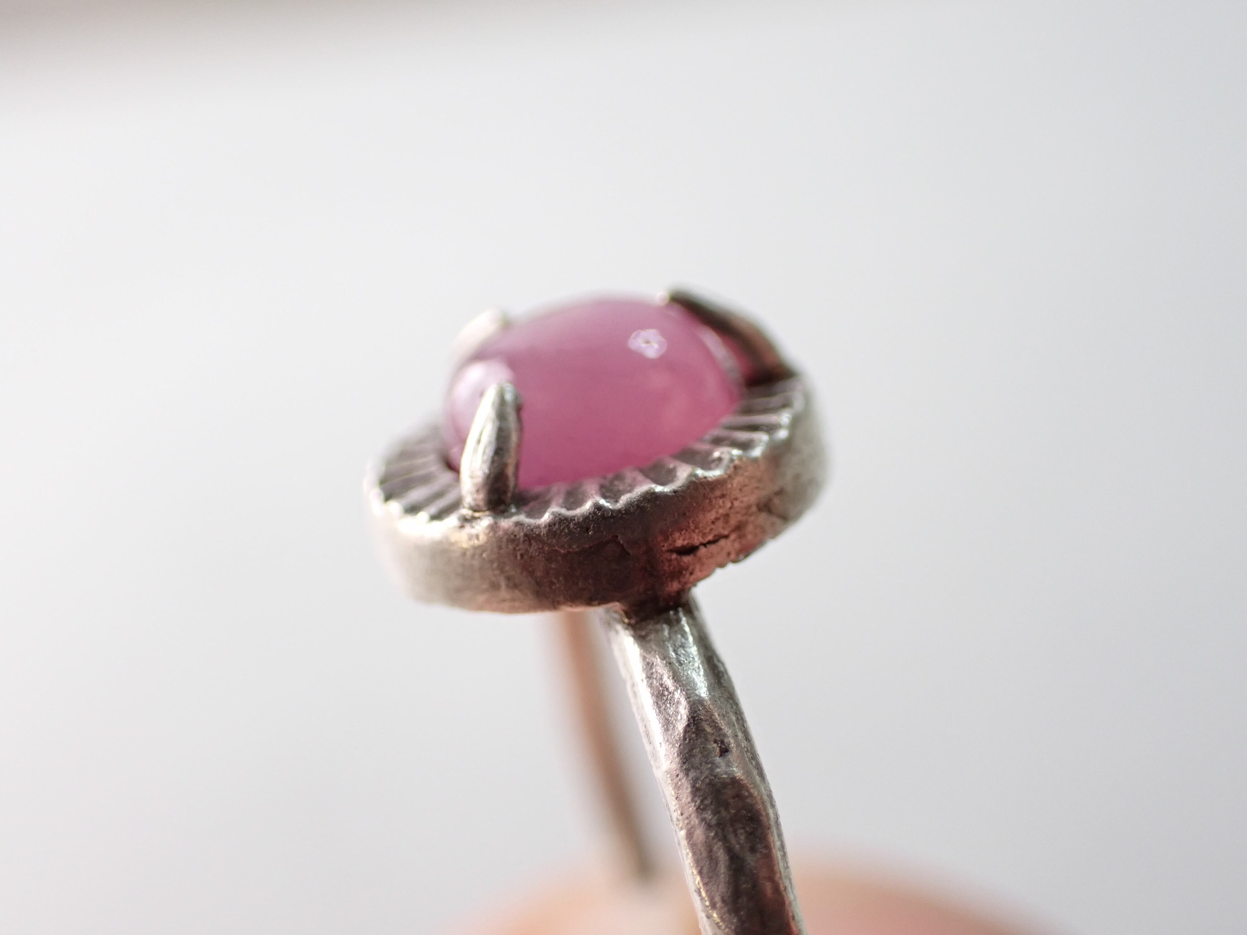 カボションカットリング（ルビー） 1.42ct [C13‐672] | differencee