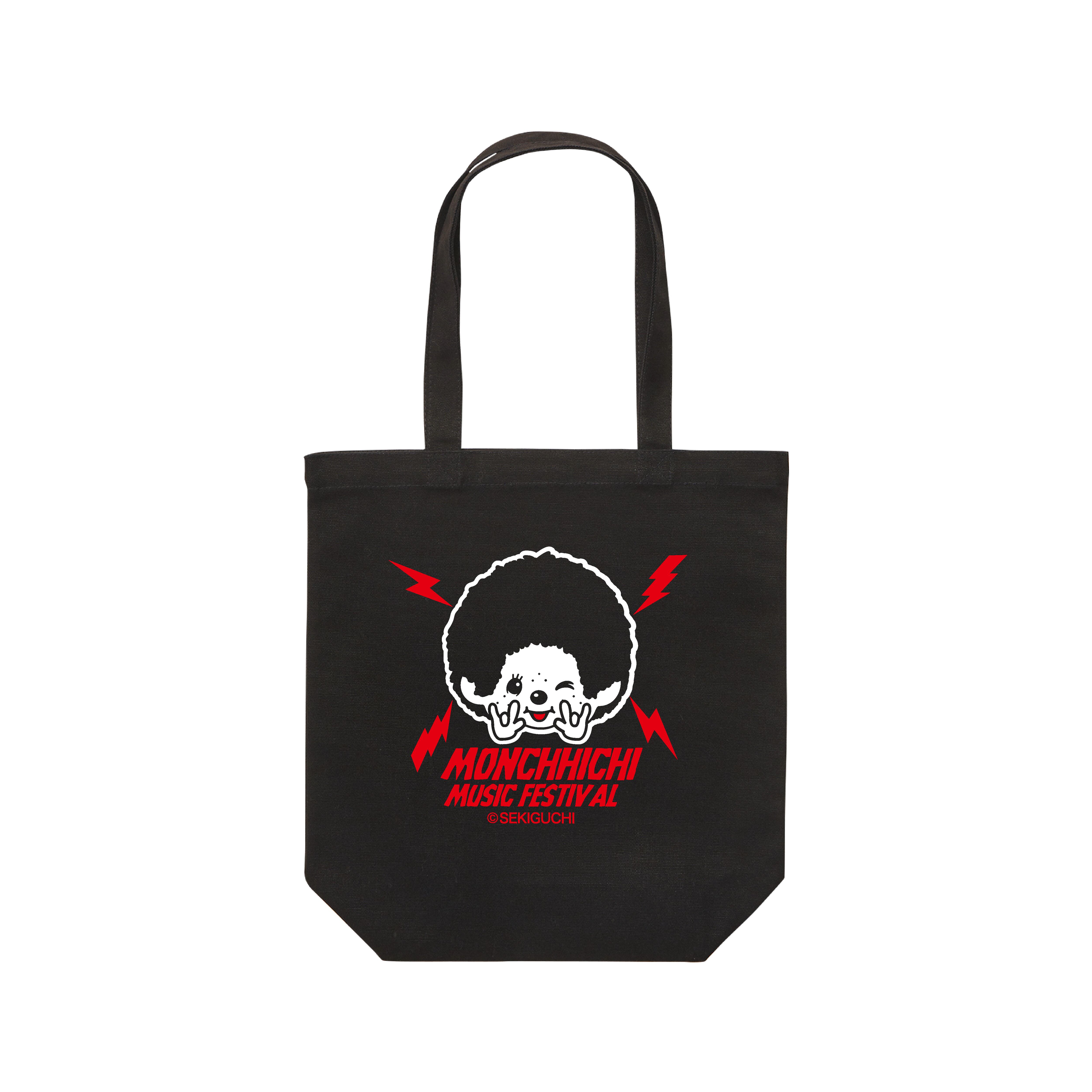 ROCKフェスモンチッチトートバッグ(ブラック)