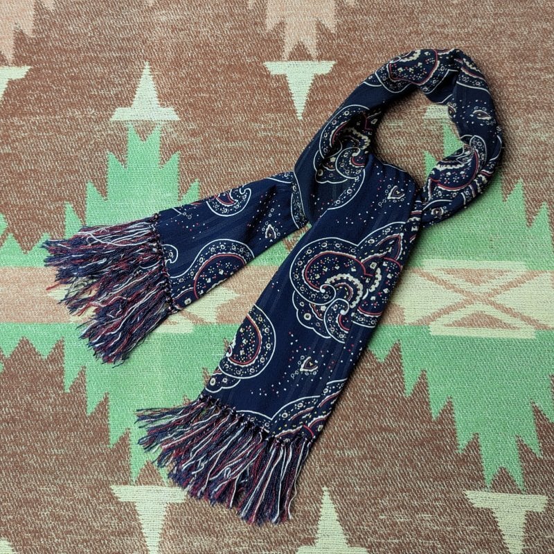 40s～ CISCO Paisley Print Rayon Scarf | Wonder Wear ヴィンテージ