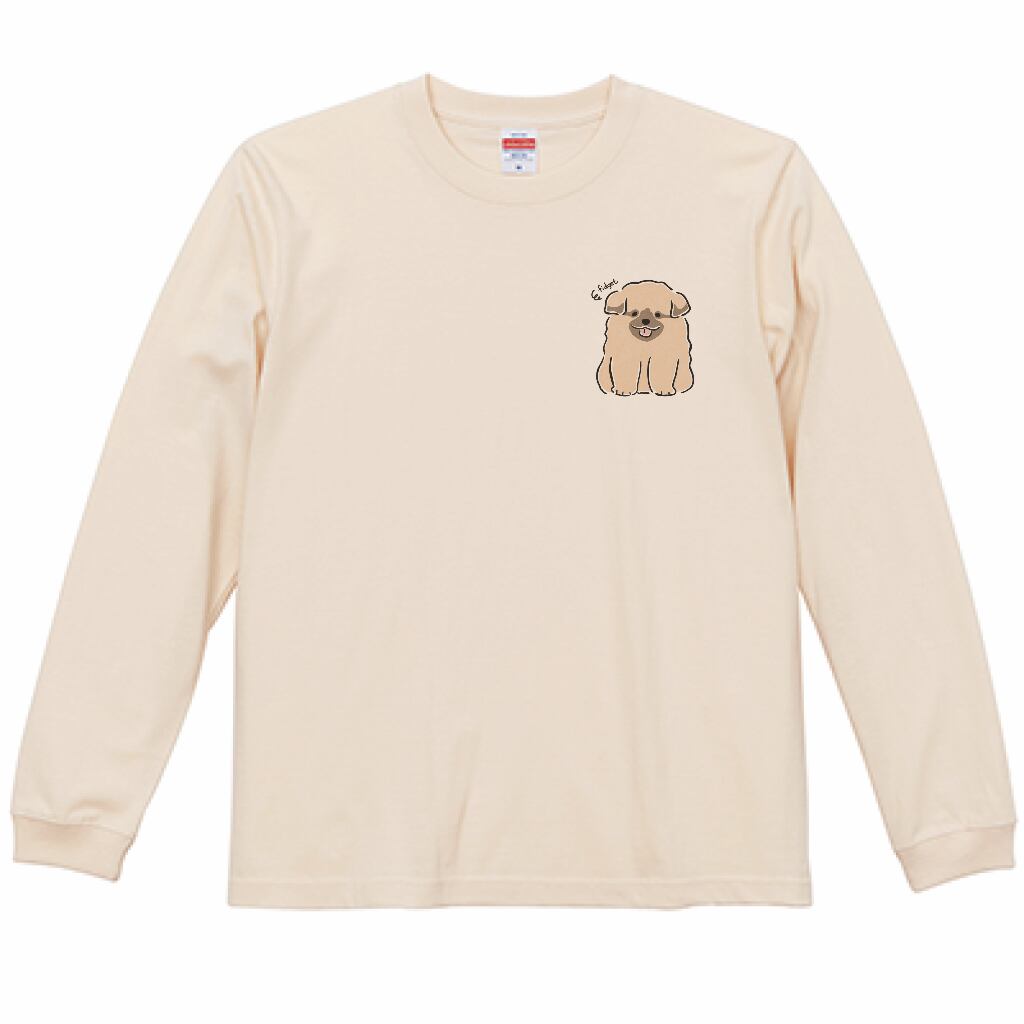 ゆるタッチロンT/ペキニーズ