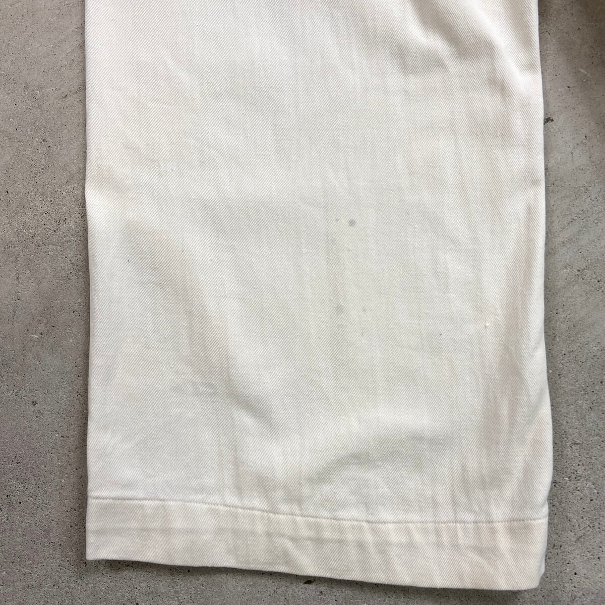 50年代 U.S.NAVY コットンセーラーパンツ レディースW25相当 古着 50s