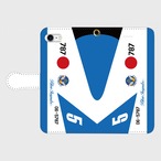 ブルーインパルスリベットなし【手帳型】