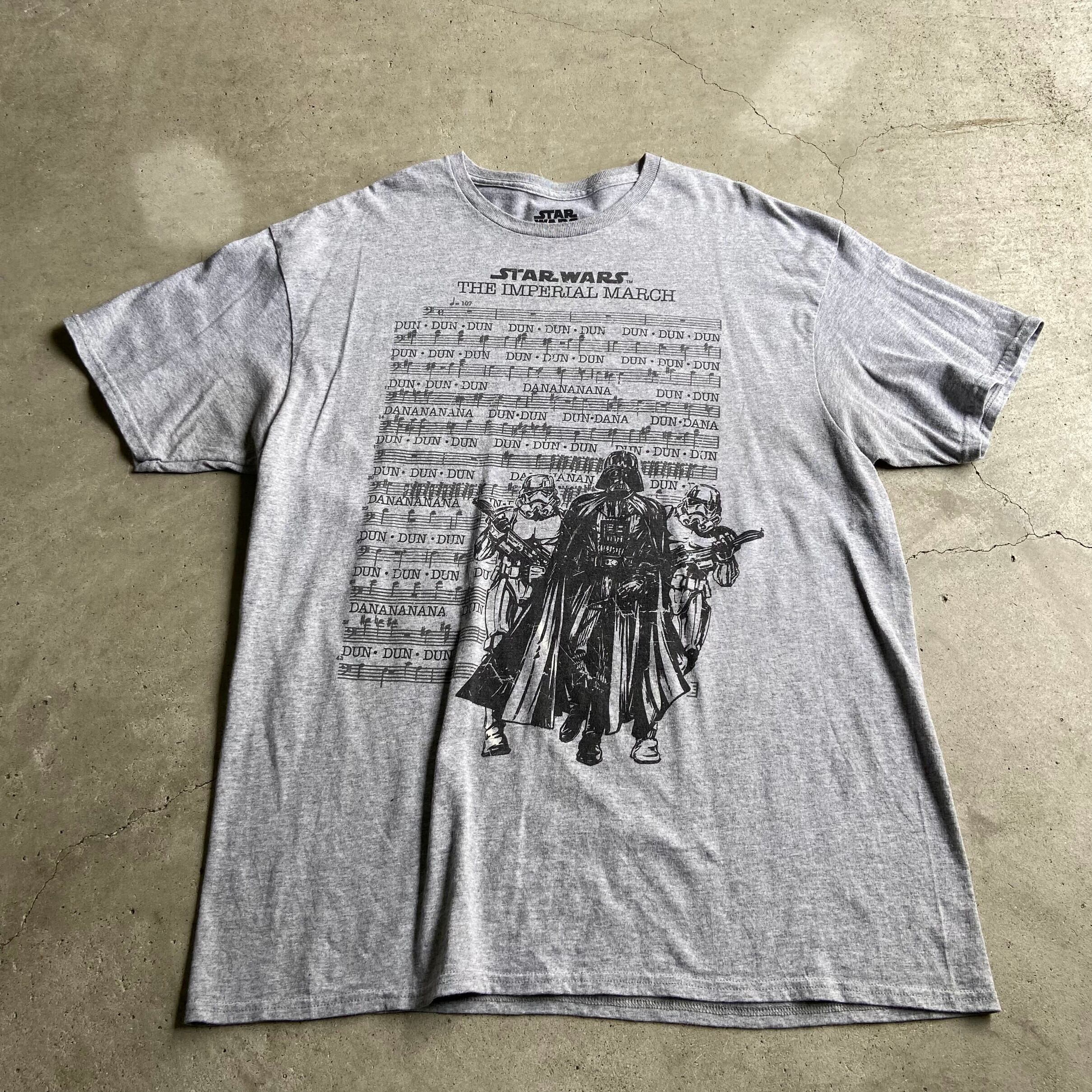 STAR WARS スターウォーズ THE IMPERIAL MARCH 楽譜 ムービーTシャツ 