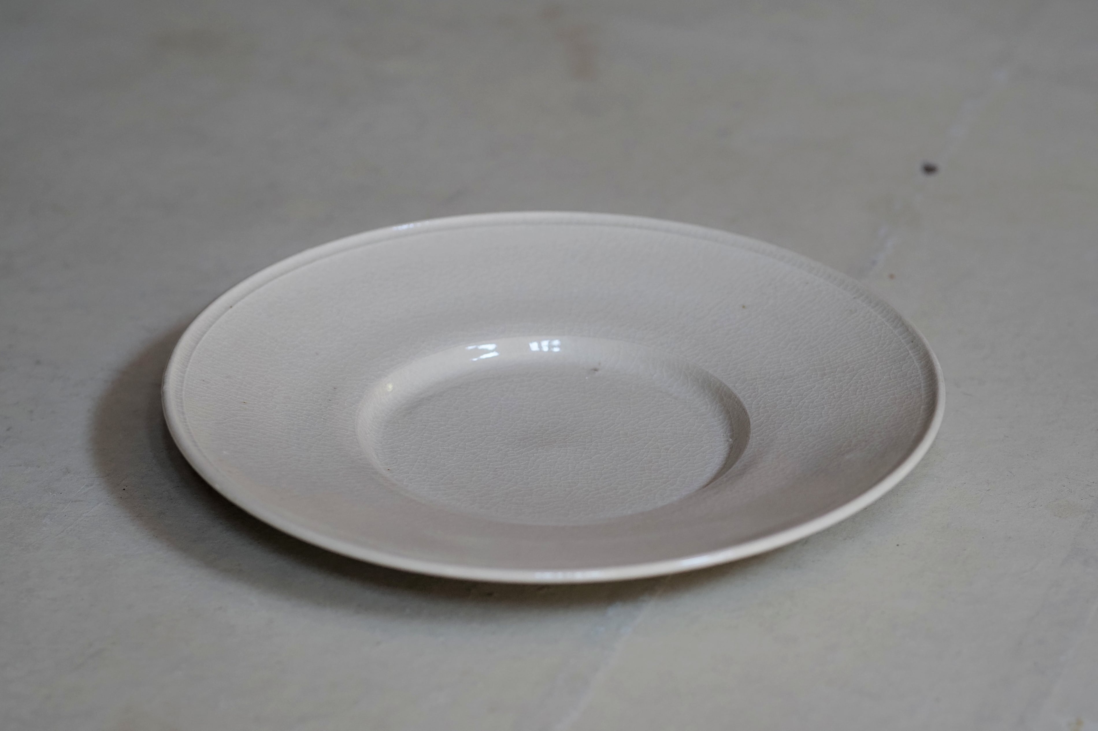 伊藤 環 伊藤環 7.白泥貫入デルフト皿 | 陶屋なづな