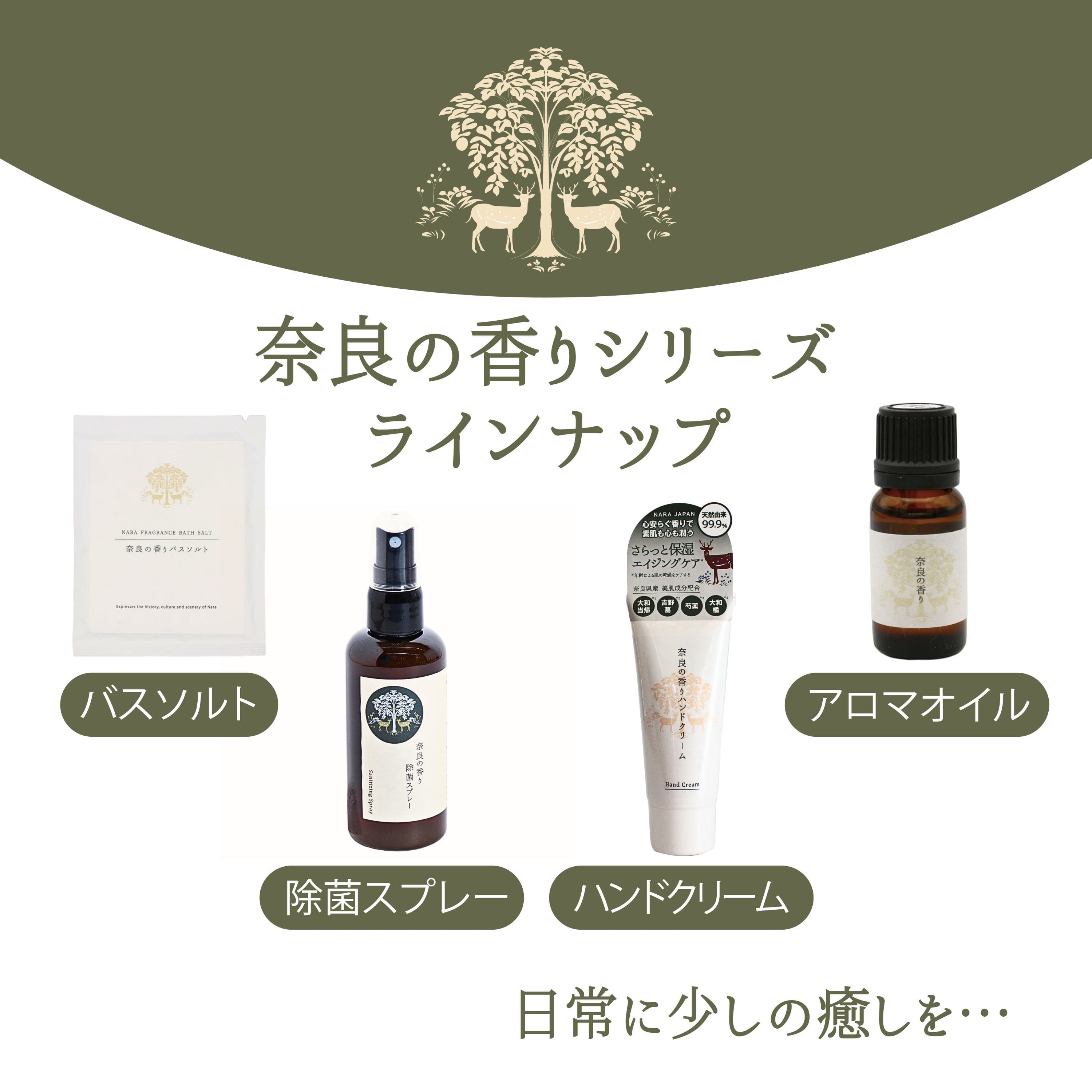 新品未使用 松田商店 奈良の香りブレンド精油5ml 10本セット