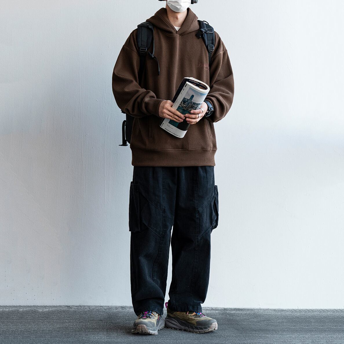 Flostore上質感溢れる無地パーカー | mblueshop