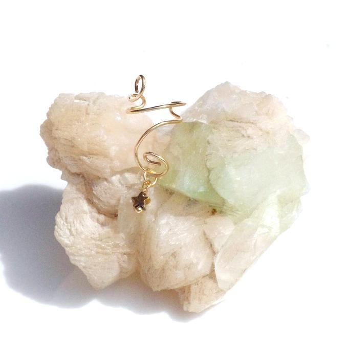 【Sale】一点物✦⋆.·星に願いを ⋆.·一番星イヤーカフ⋆.·✦星風さんコラボ