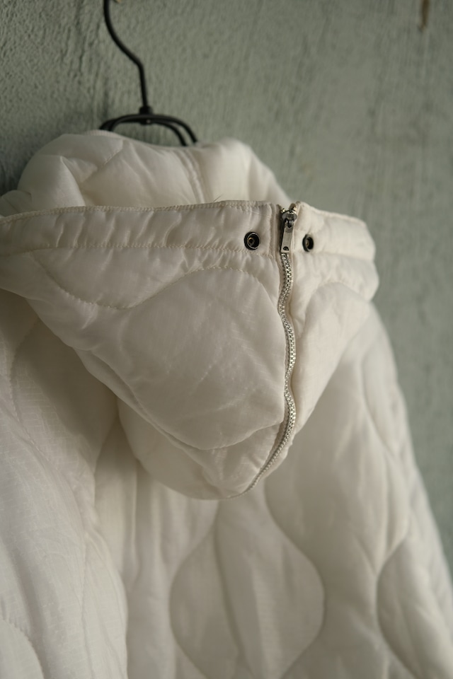 Utah/80's "US ARMY" food inspector's smock liner jacket/remake