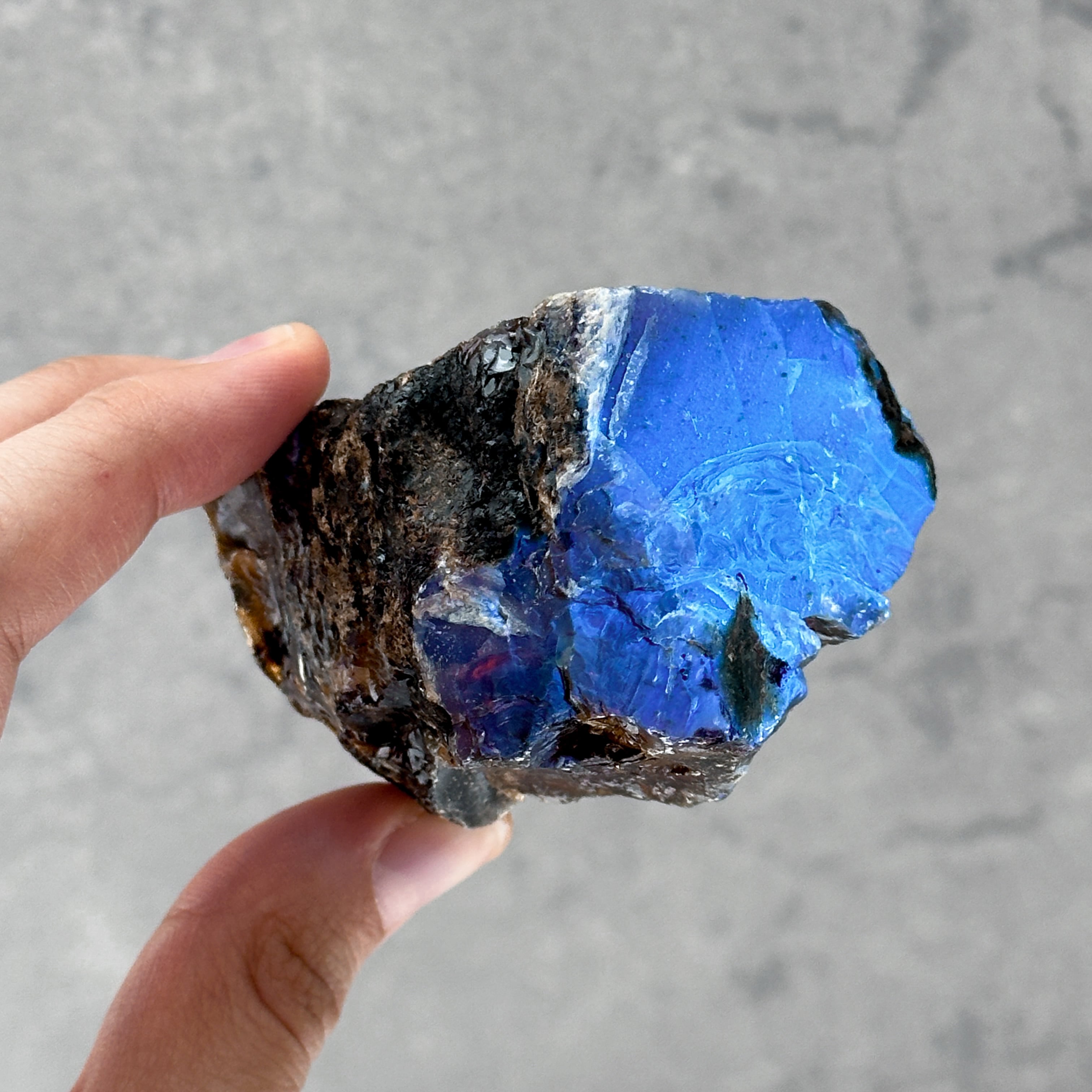 天然琥珀ブルーアンバー71◇ Blue Amber ◇ 天然石・鉱石