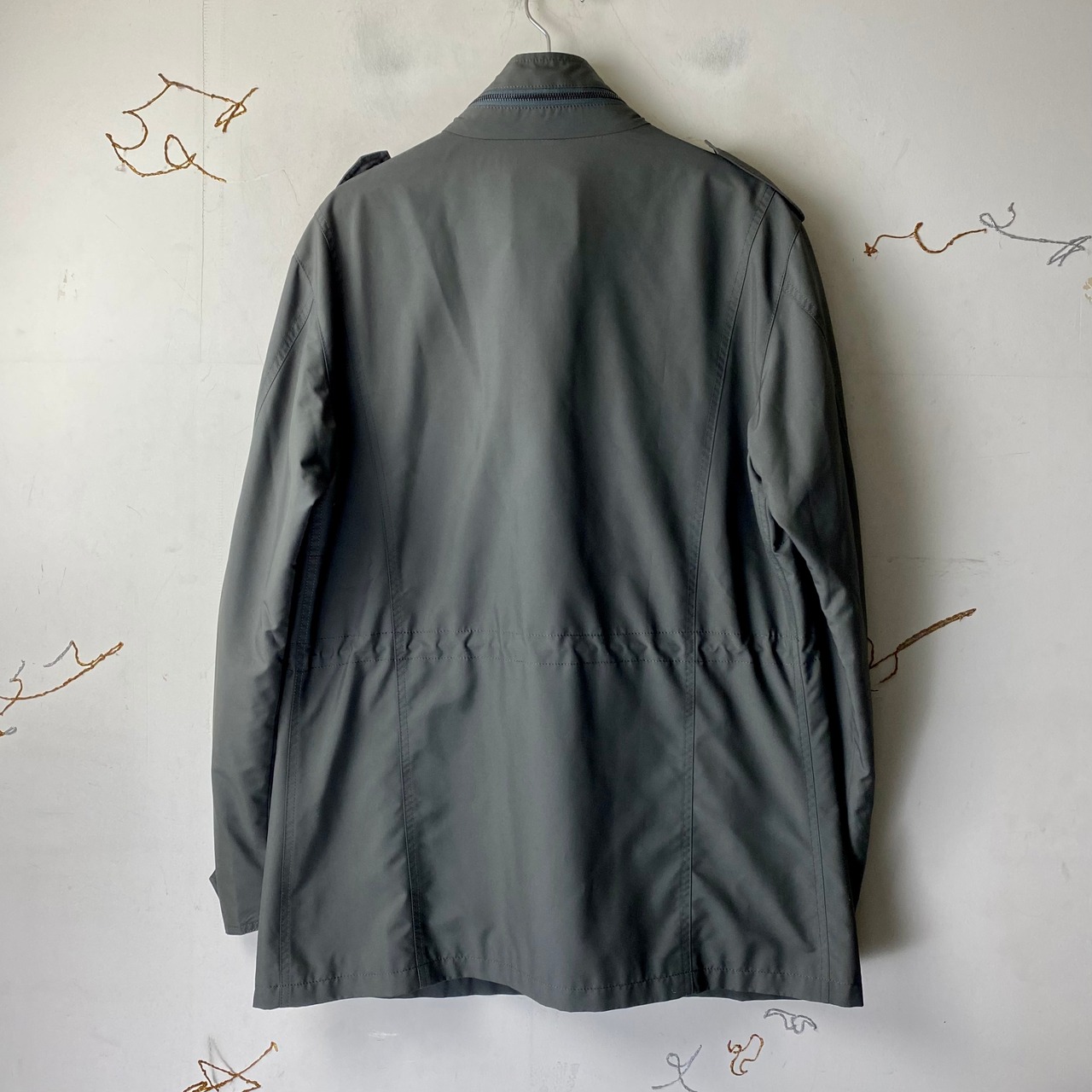 ARMANI COLLEZIONI nylon safari jacket