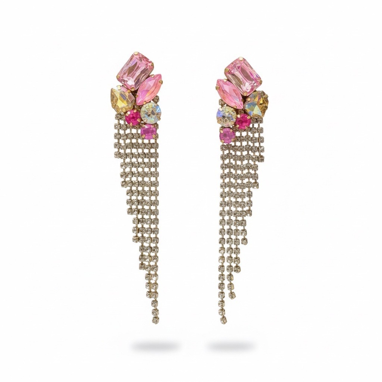 【Rental】デザインビジューイヤリング 画像1