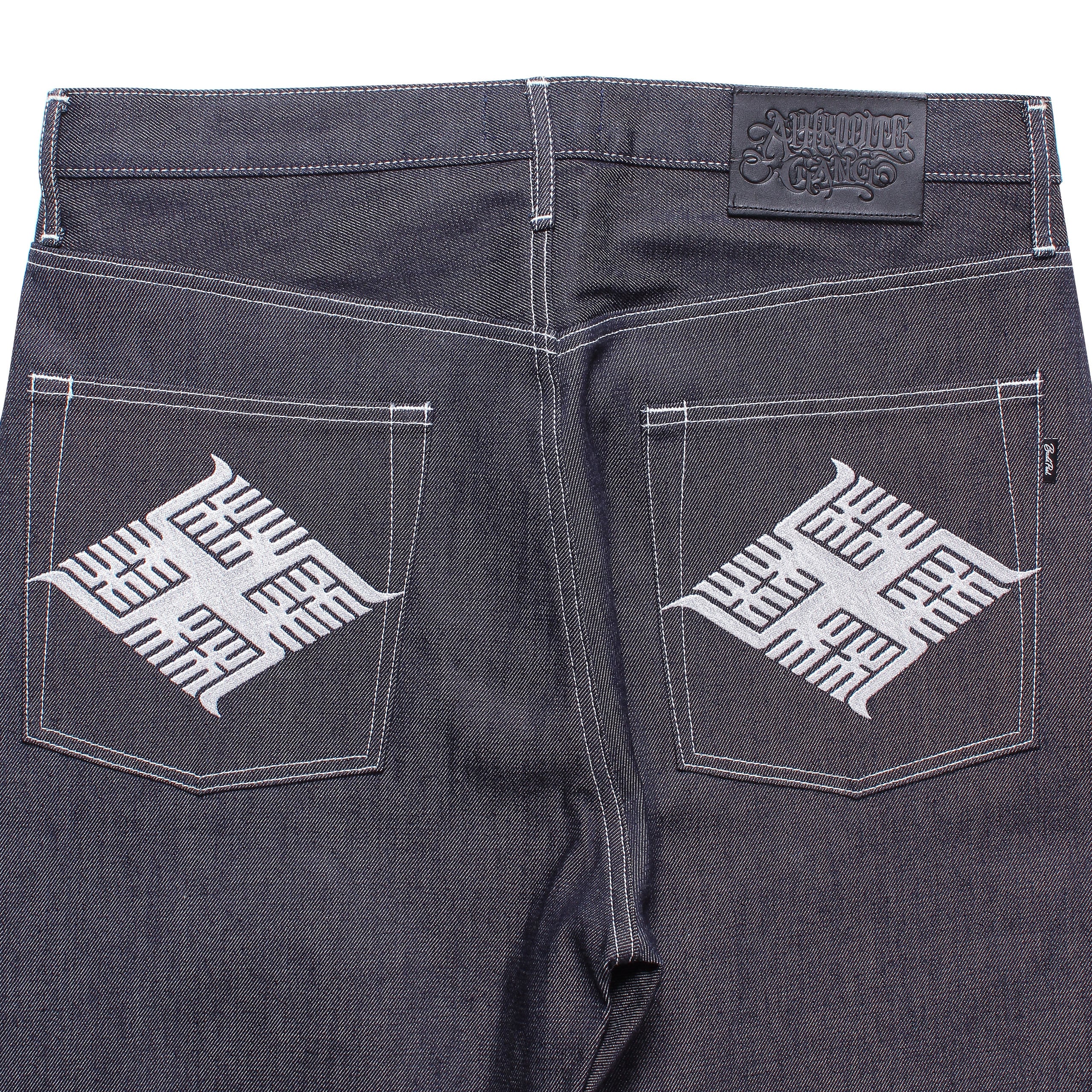 麻LOGO DENIM PANTS | APHRODITEGANG HOLDINGS