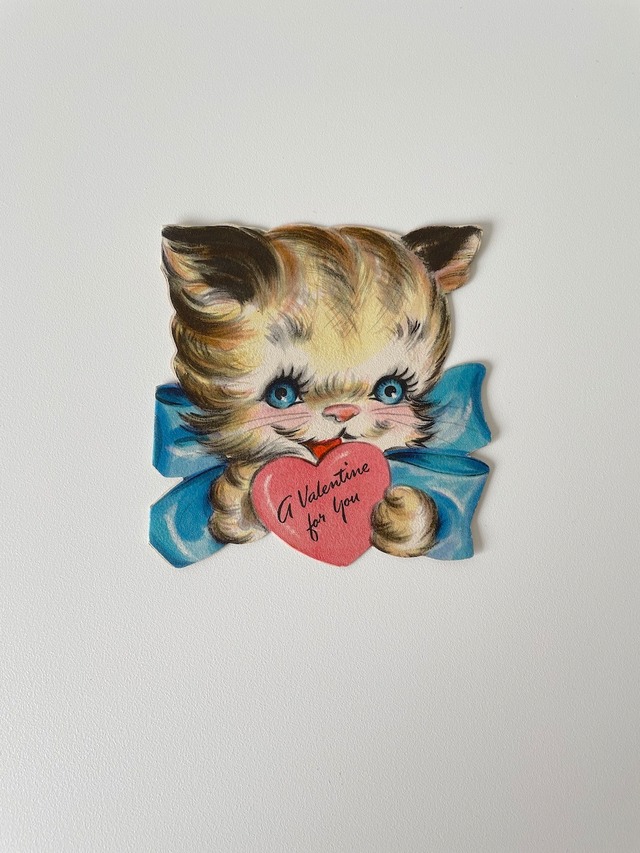 猫のバレンタインカード / A Valentine fot you