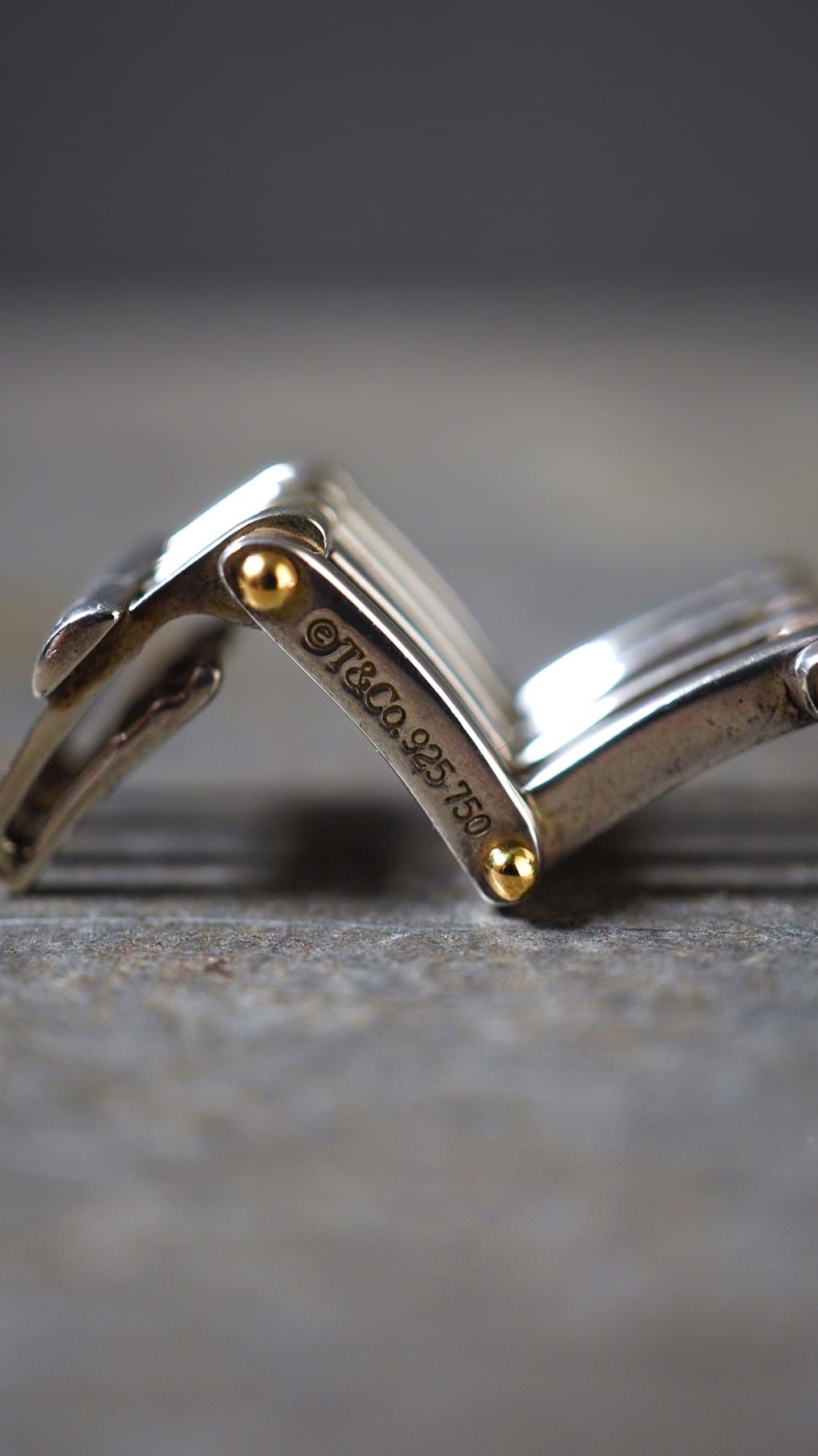 VINTAGE】TIFFANY&Co. ティファニー ゲート リンク ID ブレスレット