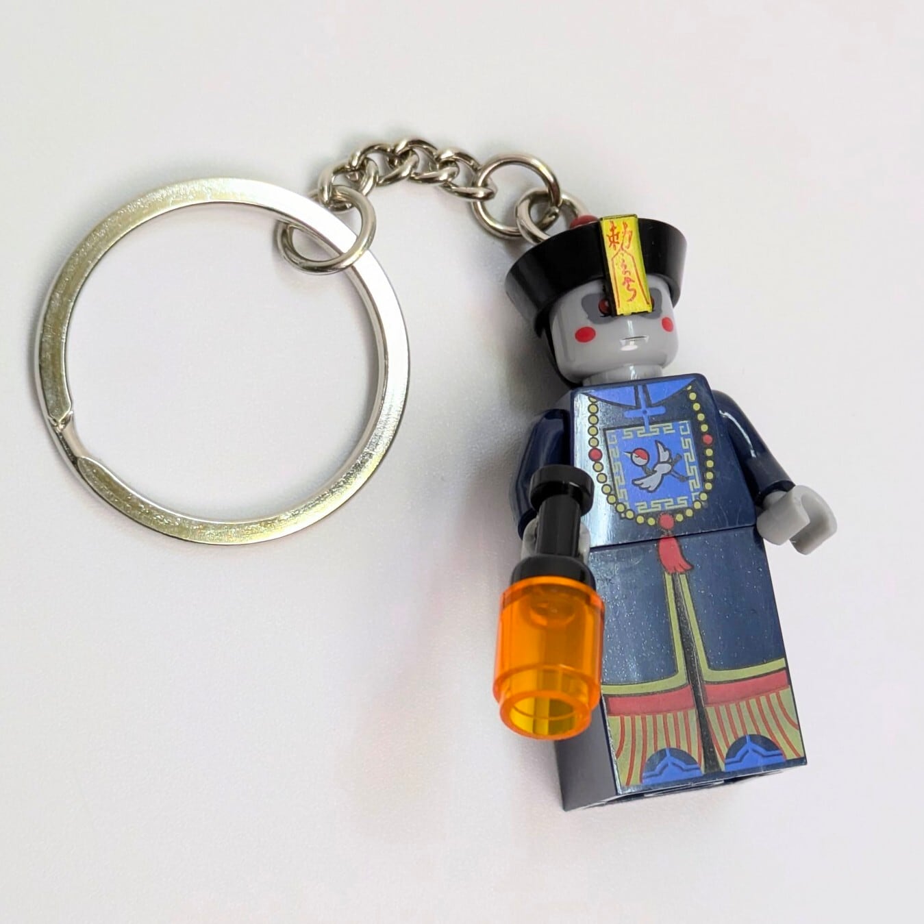 再入荷！【ブロックフィギュアキーホルダー / 番外編 】キョンシー