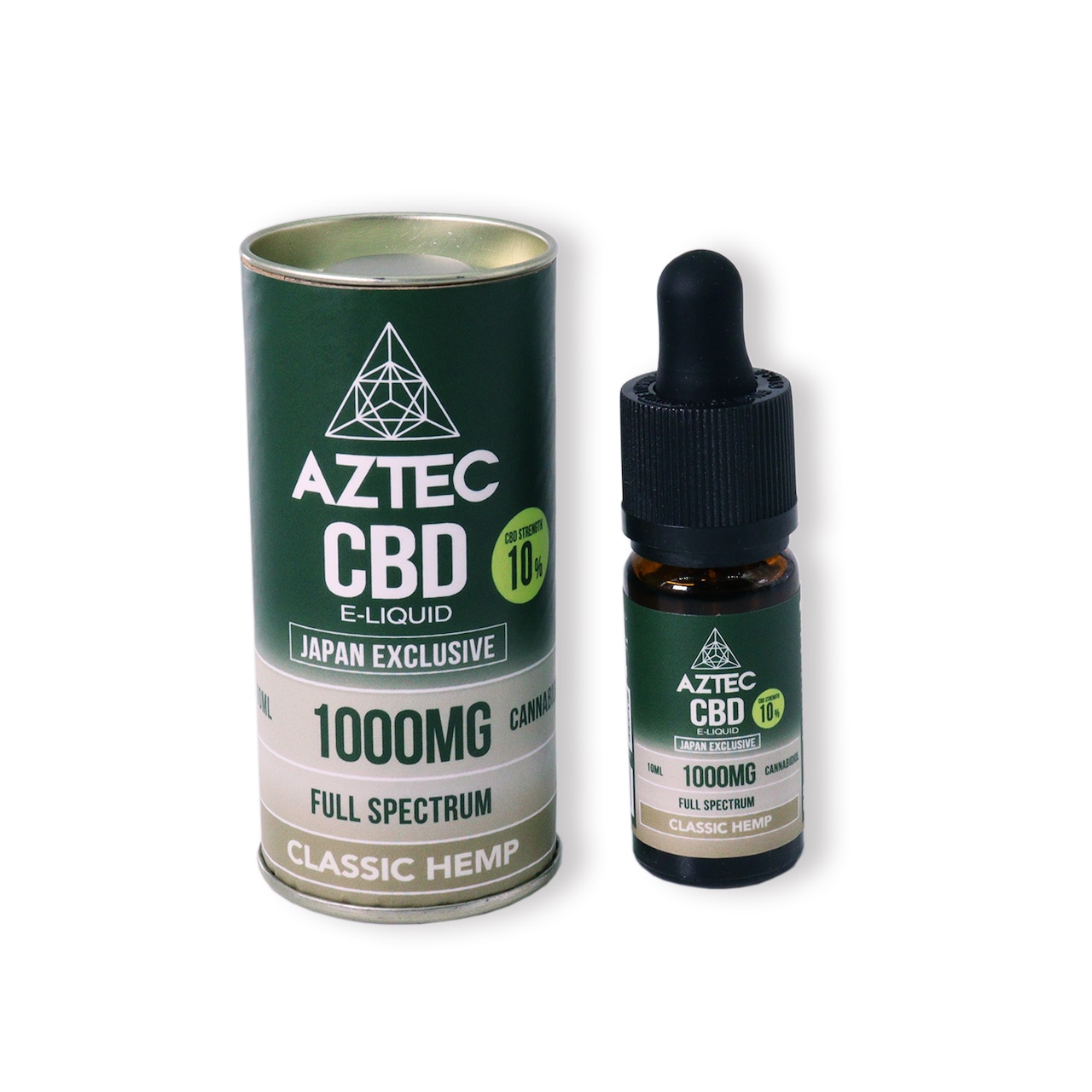 【FULL SPECTRUM】 CBD 10% CBD E-LIQUID 10ml 1000mg〈CLASSIC HEMP〉