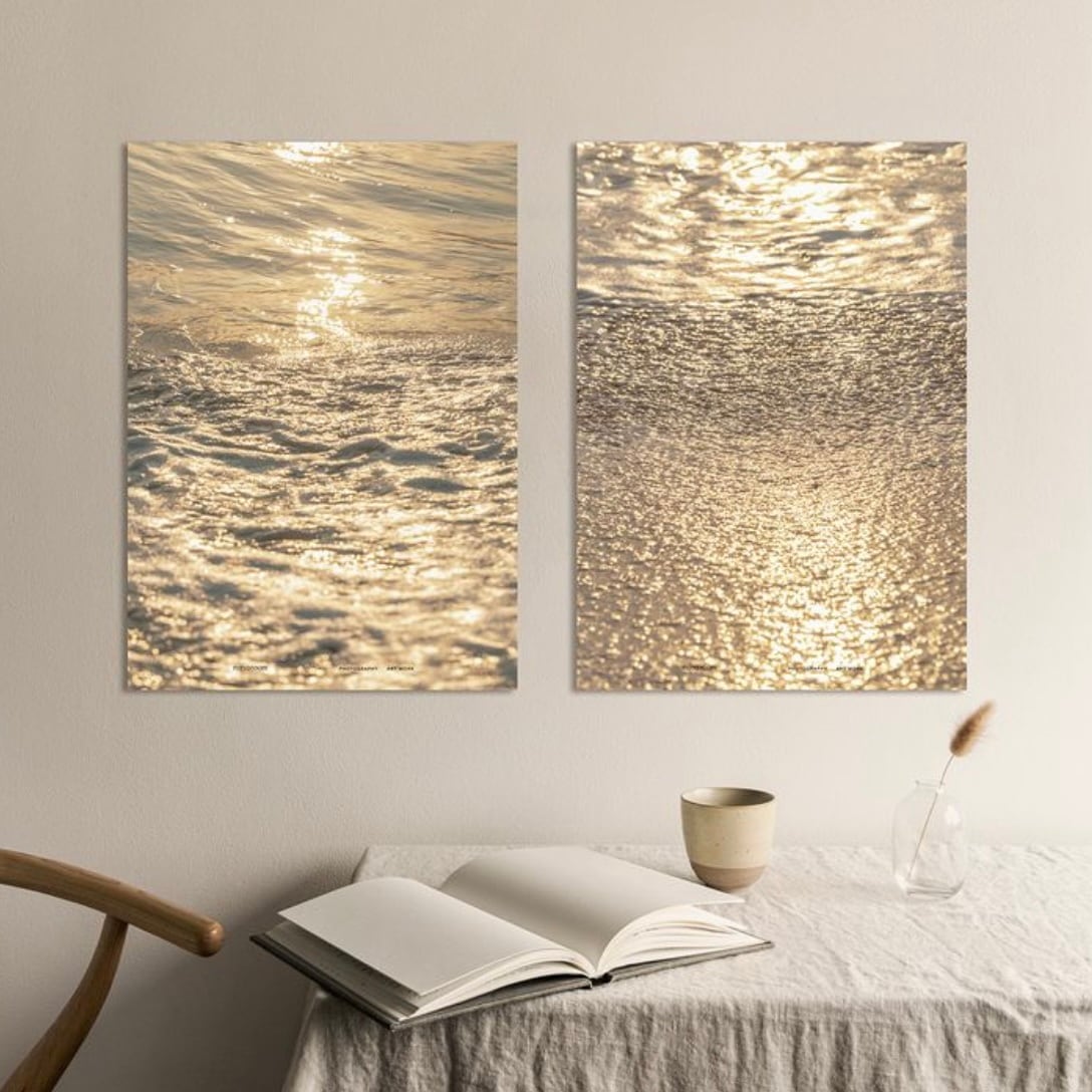 1+1】flow interior poster set / フロウ インテリア A3 ポスター