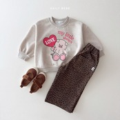 【取寄】Dailybebe マイリトルトレーナー ピッグ ラビット|秋服|韓国子供服|26/AT