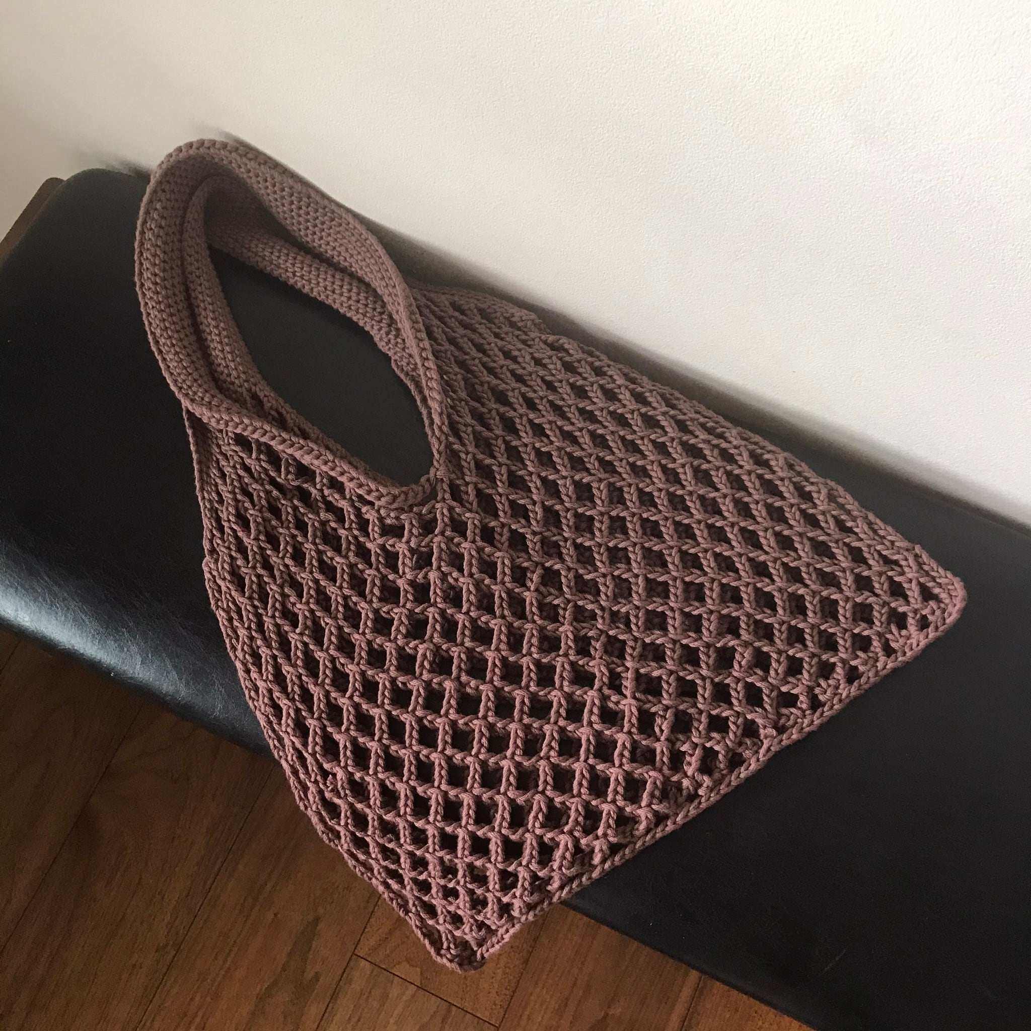 編み図】NaturaXL ネットバッグLL | gemelli