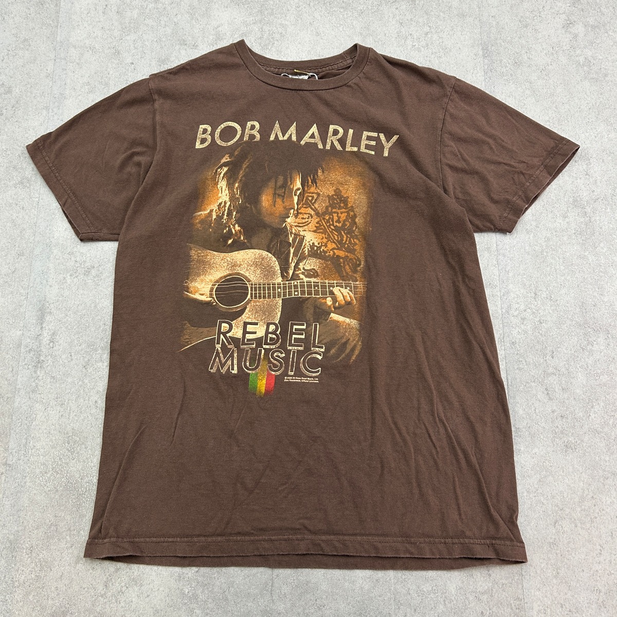 00s BOB MARLEY T-shirt 古着 BROWN L | 古着屋Caraway